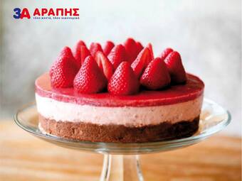 Cheesecake Φράουλας