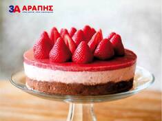 Cheesecake Φράουλας