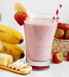 Smoothie Φράουλα - Μπανάνα