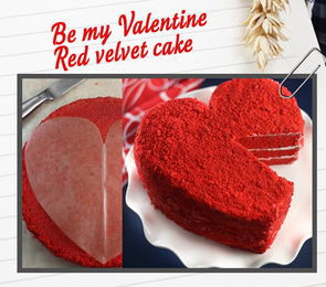 Valentine's Red velvet cake